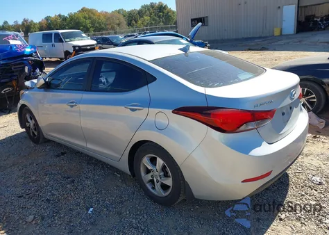 2015 Hyundai Elantra Se from USA, damaged, VIN 5NPDH4AE4FH616890
